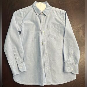 Boys GAP Blue Chambray Dress Shirts Sz.L / like new